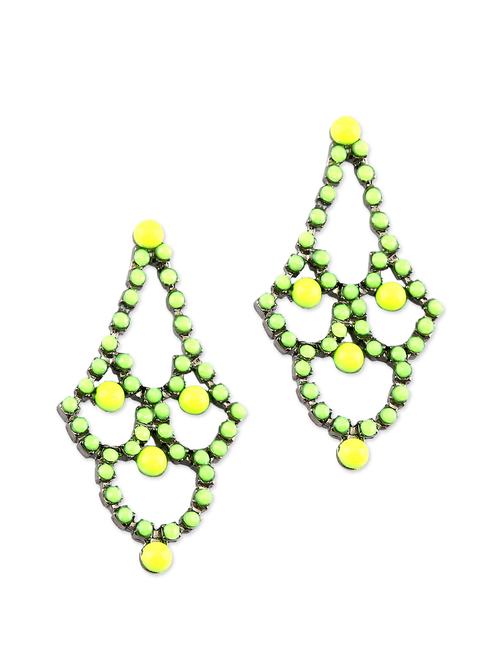 Neon Green Danglers - 33187 - Very Small Image - 1