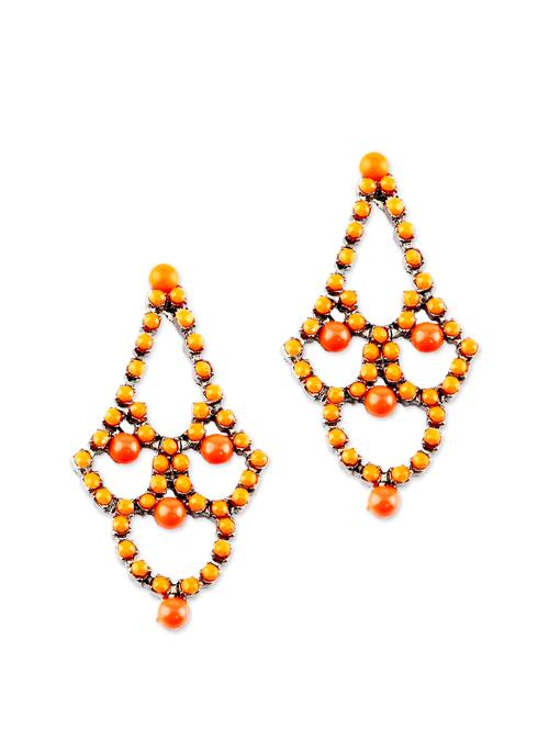 Neon Orange Danglers - 33188 - Very Small Image - 1