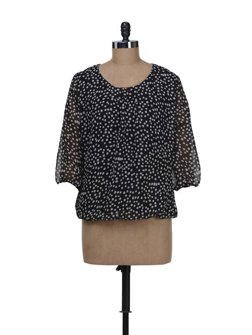 polka dotted balloon top - 34729 - Very Small Image - 1