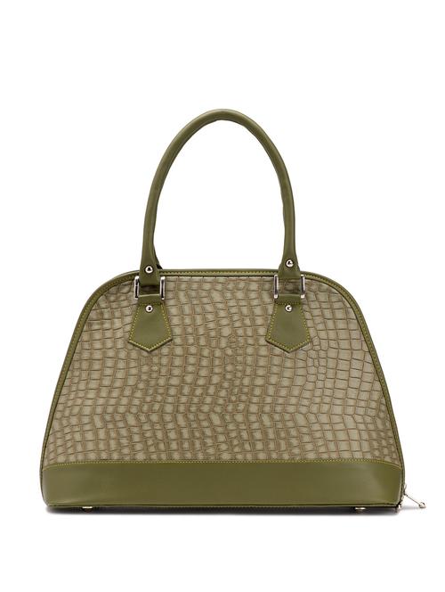 olive green croco bag - 4181 - Very Small Image - 1