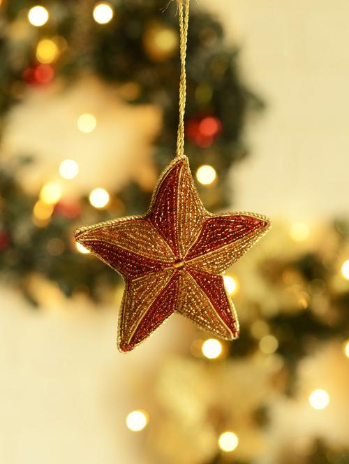 dainty beaded star decorative - 41831 - Very Small Image - 1