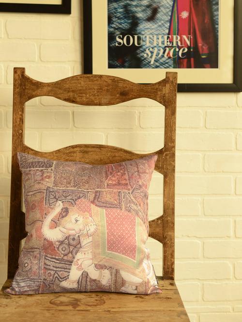 royal elephant digital print cushion cover - 41912 - Very Small Image - 1
