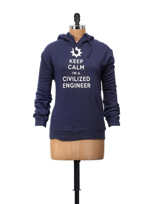 front pocket hooded sweatshirt - 43877 - Very Small Image - 1