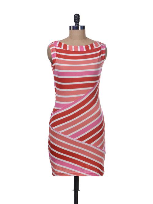 zigzag stripe dress - 44371 - Very Small Image - 1