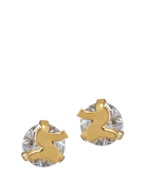 lustrous crystal studs - 44557 - Very Small Image - 1