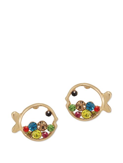 multi hued fish studs - 44570 - Very Small Image - 1