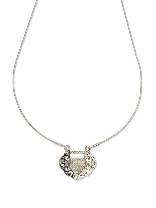 alluring silver necklace - 44649 - Very Small Image - 1