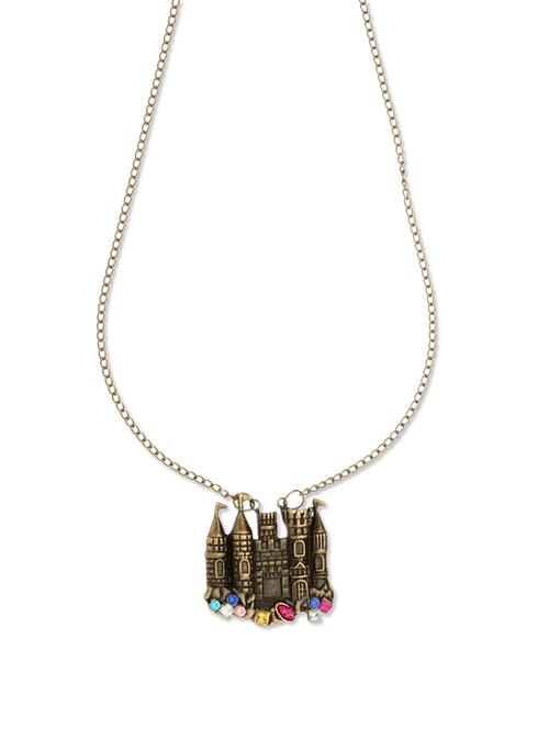 castle of dreams pendant with chain - 44656 - Very Small Image - 1