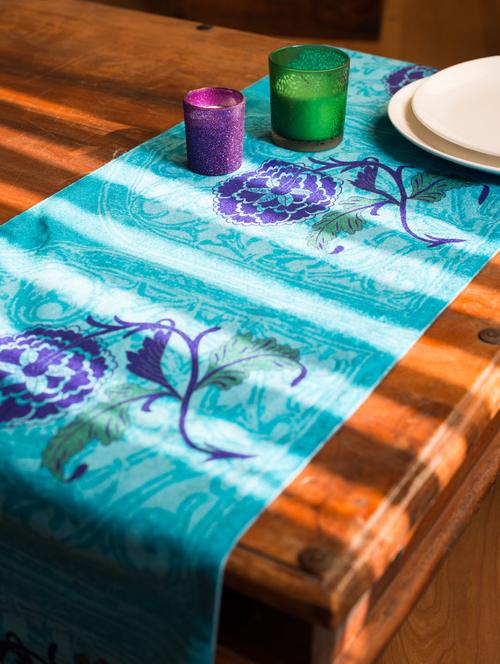 floral print table runner - 4542 - Very Small Image - 1