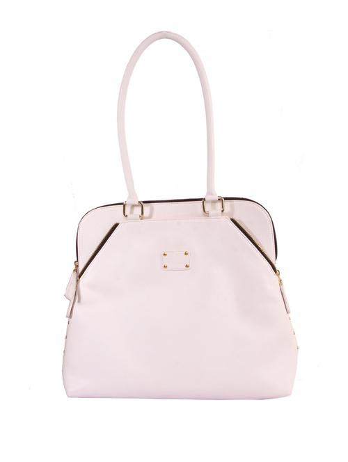 Metal Zipper with Studs Handbag - 47814 - Very Small Image - 1