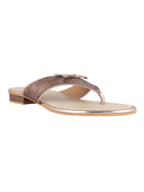 Pink Piping Sequin Work Flats - 47909 - Very Small Image - 1