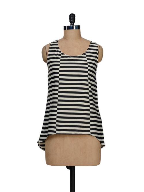 stripe print spaghetti top - 48352 - Very Small Image - 1