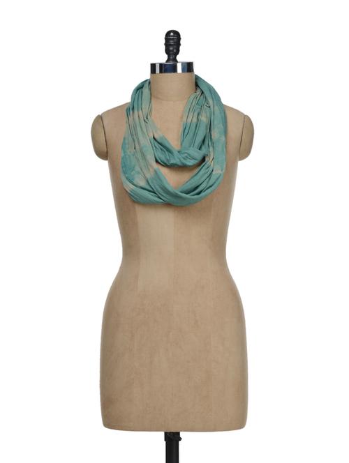 Printed Green Snood - 48705 - Very Small Image - 1