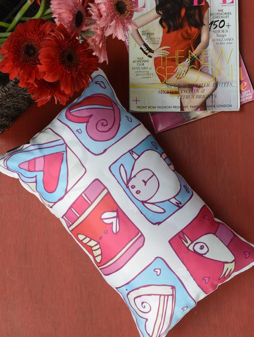 cute blocks cushion cover - 49444 - Very Small Image - 1