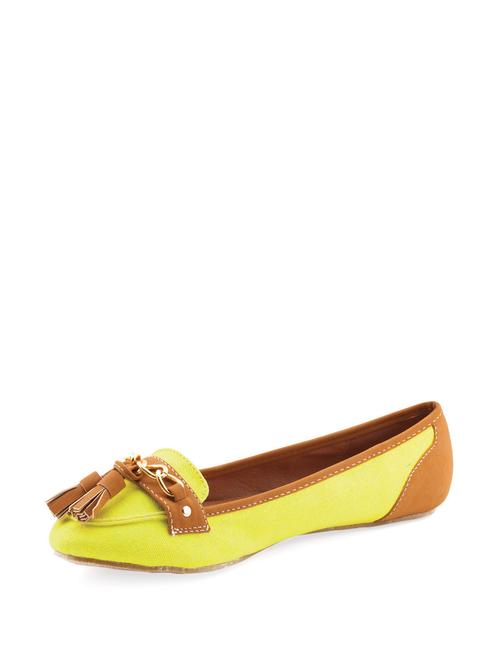 pheddies yellow bright neon moccasins - 54912 - Very Small Image - 1