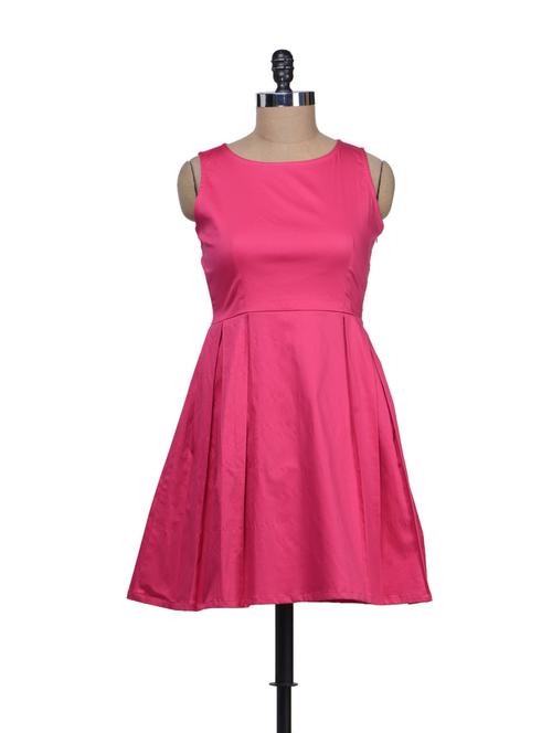 candy pink frock style dress - 56955 - Very Small Image - 1