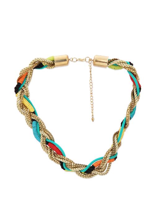 multi intertwined neckpiece - 57447 - Very Small Image - 1