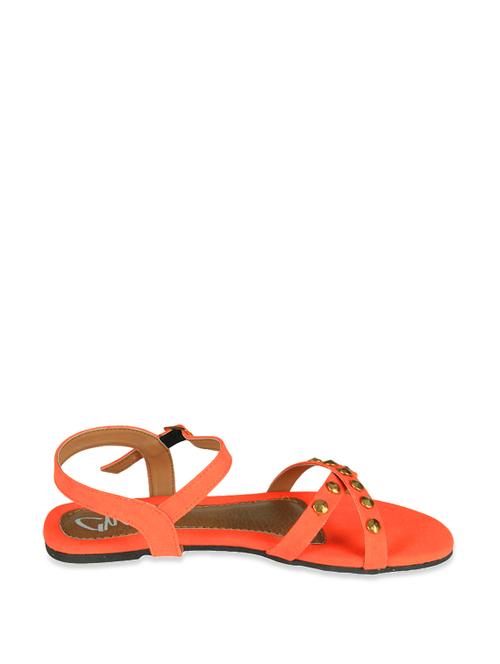 orange studded sandals - 58174 - Very Small Image - 1