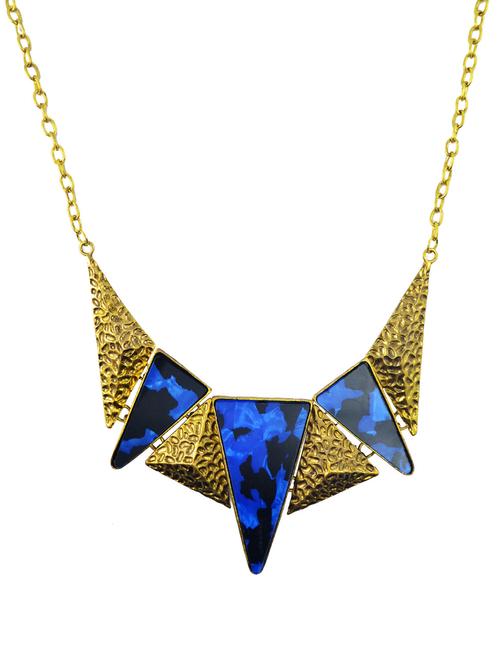 leopard print crystal necklace - 59192 - Very Small Image - 1