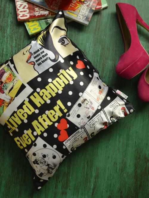 lived happily cushion cover - 60991 - Very Small Image - 1
