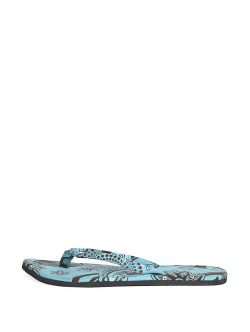 boisterous blue printed slippers - 61888 - Very Small Image - 1