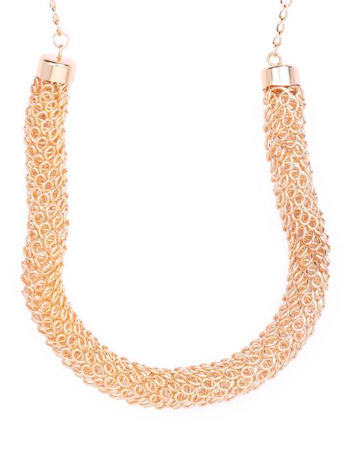 chunky golden necklace - 62142 - Very Small Image - 1