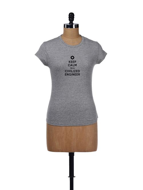 civic sensed t-shirt in grey - 62330 - Very Small Image - 1
