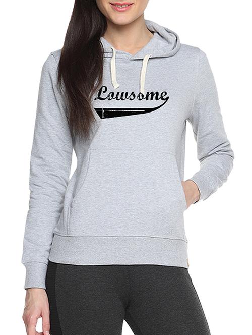 women's chest print sweatshirt - 62495 - Very Small Image - 1