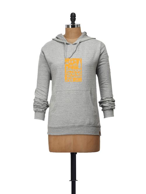 women's chest print sweatshirt - 62545 - Very Small Image - 1
