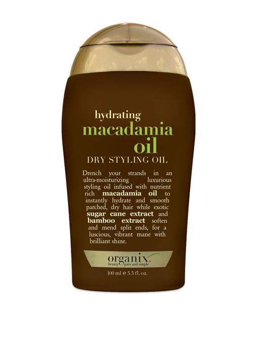 macadamia oil dry styling oil 100ml - 63877 - Very Small Image - 1