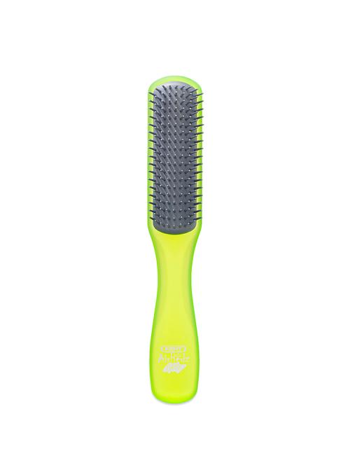 sleek neon green combing brush - 67641 - Very Small Image - 1