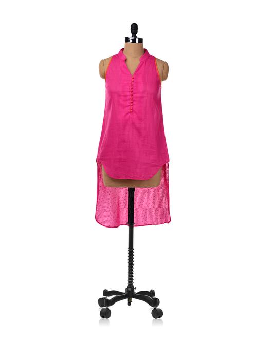 fruity sleeveless top with trail - 6824 - Very Small Image - 1