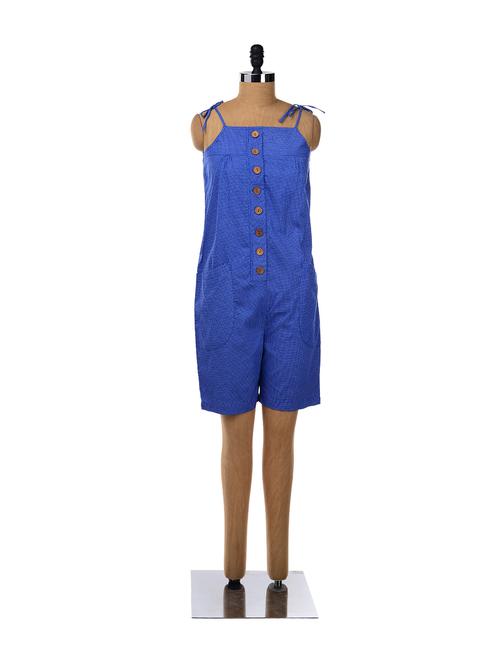 happy day tiny polka dungaree - 6830 - Very Small Image - 1