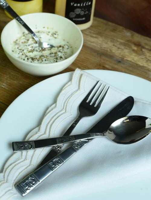 lotus cutlery set (24pc) - 6944 - Very Small Image - 1