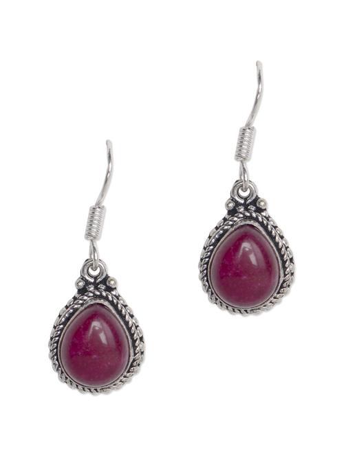 antique red earrings - 69932 - Very Small Image - 1