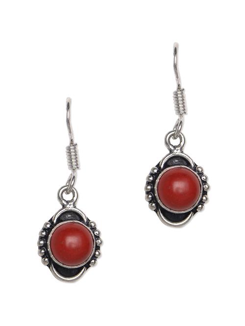 antique red earrings - 69933 - Very Small Image - 1