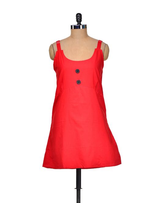 red day dress - 70585 - Very Small Image - 1