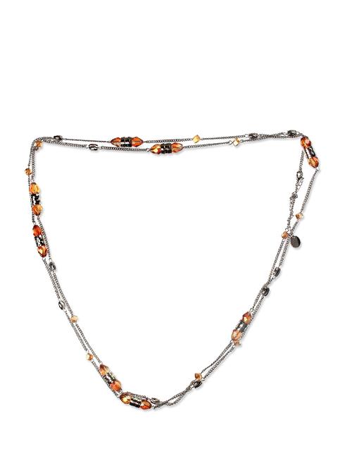 Beautiful Double Chain Necklace - 71058 - Very Small Image - 1