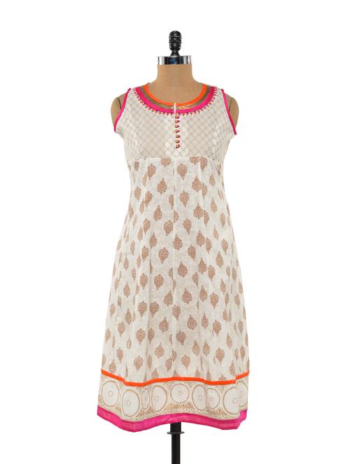 women's a-line kurta - 72190 - Very Small Image - 1