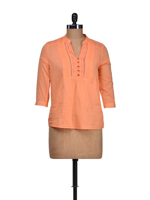 cool and simple peach top - 72419 - Very Small Image - 1