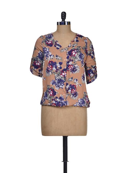 cute floral top - 72434 - Very Small Image - 1