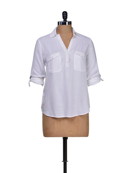 two pocket style cool shirt - 72438 - Very Small Image - 1