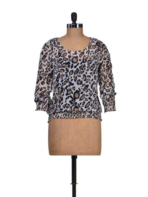 animal print top - 72440 - Very Small Image - 1
