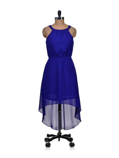 exotic blue short front dress - 72473 - Very Small Image - 1