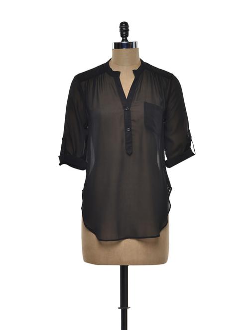 classic black shirt - 73638 - Very Small Image - 1