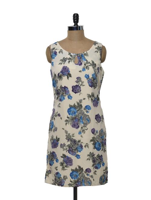 blue rose dress - 73656 - Very Small Image - 1