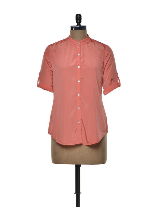 refined coral shirt - 74912 - Very Small Image - 1
