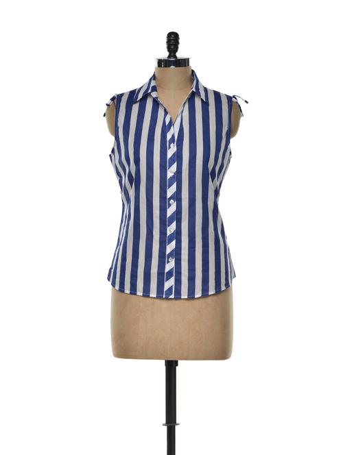 striped summer shirt - 74913 - Very Small Image - 1