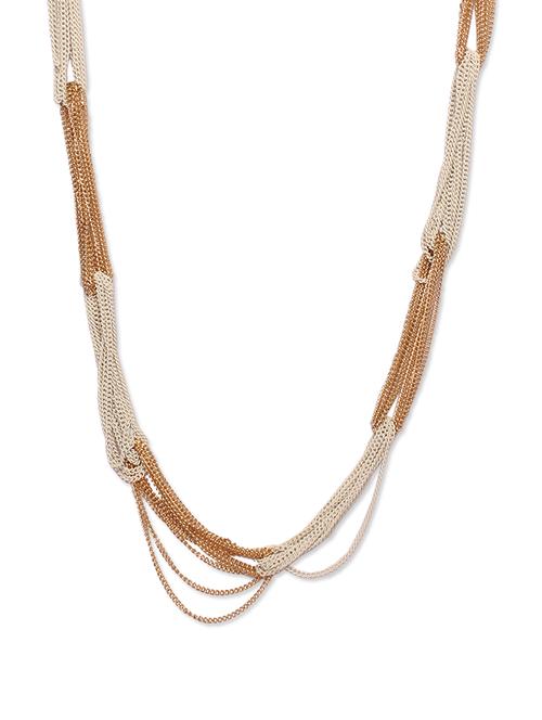 chic multi chained beads necklace - 74955 - Very Small Image - 1
