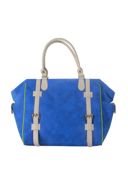 blue trapeze tote bag - 77591 - Very Small Image - 1